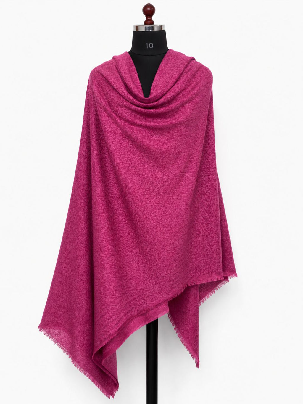 Luxury Cashmere Merino Wool Stole – Solid Colour