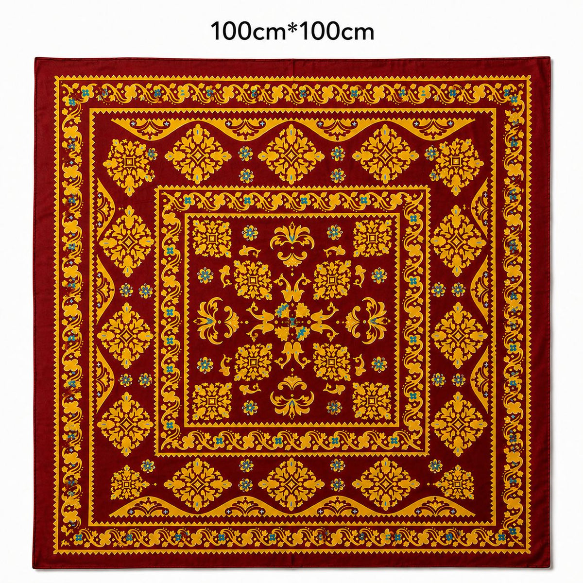 Floral 100% Silk Scarf | Luxury Digital Print