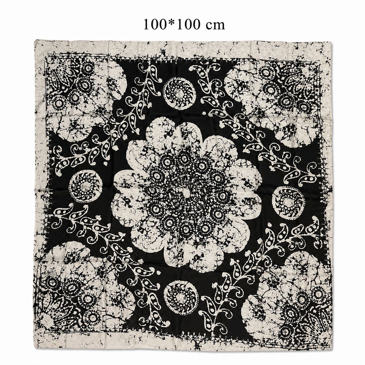 Floral 100% Silk Scarf | Luxury Digital Print