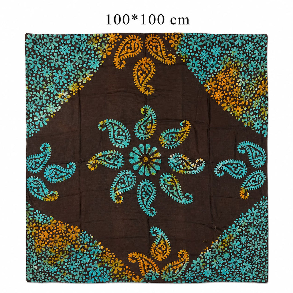Floral Silk Scarf