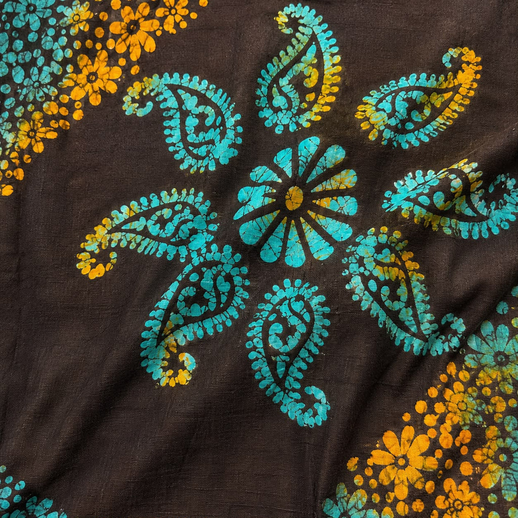 Floral Silk Scarf